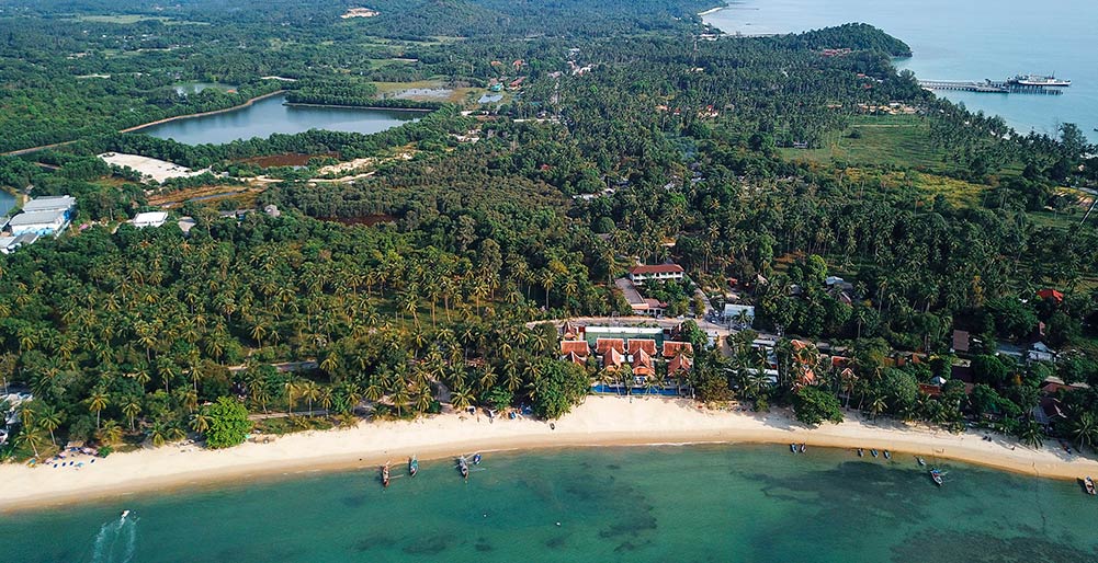 Tawantok Beach Villas - Villa 1 - Aerial landscape
